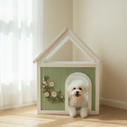 SAGE Decorative Pet House for Small Dogs – Stylish Indoor Dog House for Apartments